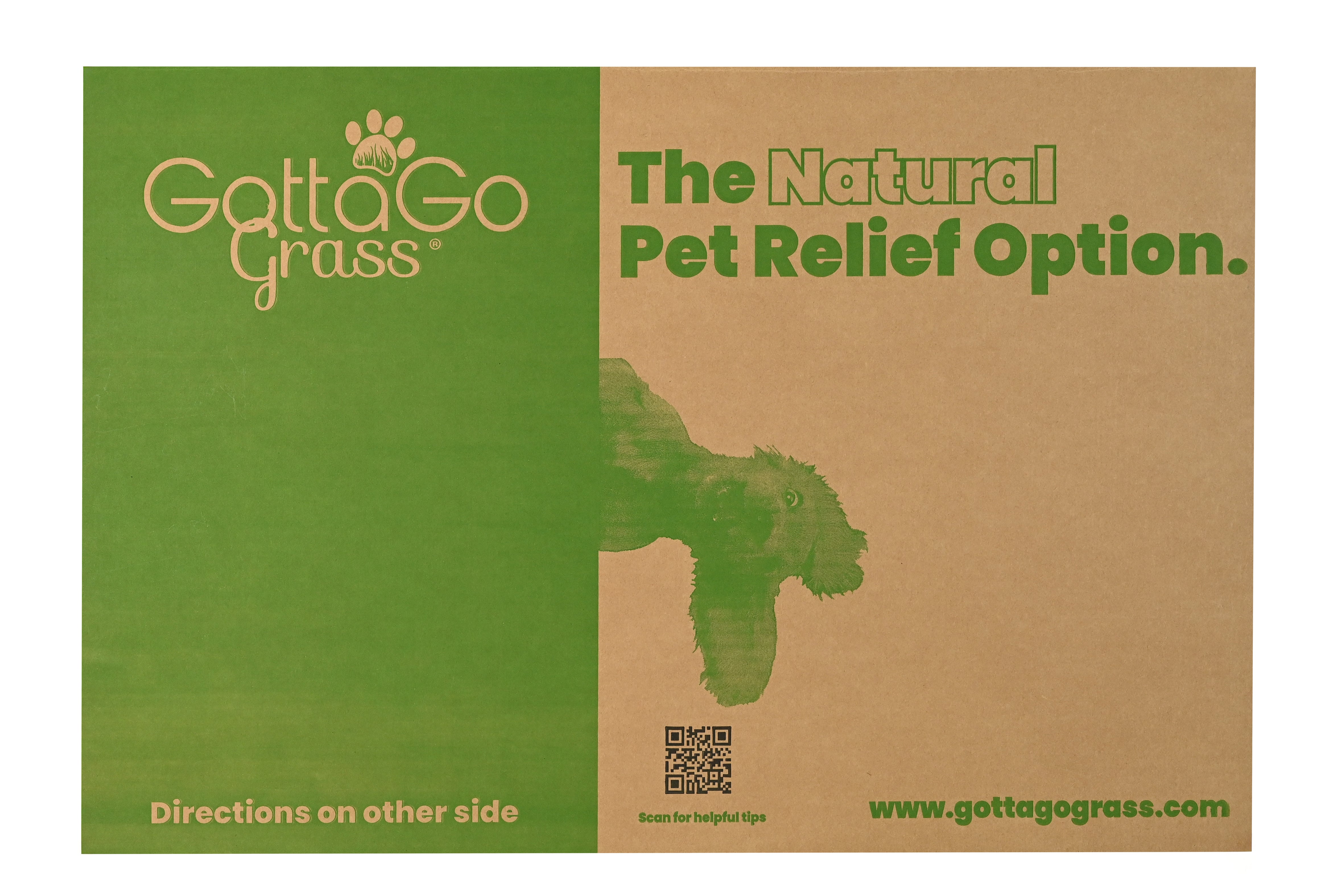 Gotta Go Grass® Double-Refill Grass Pad for Dogs