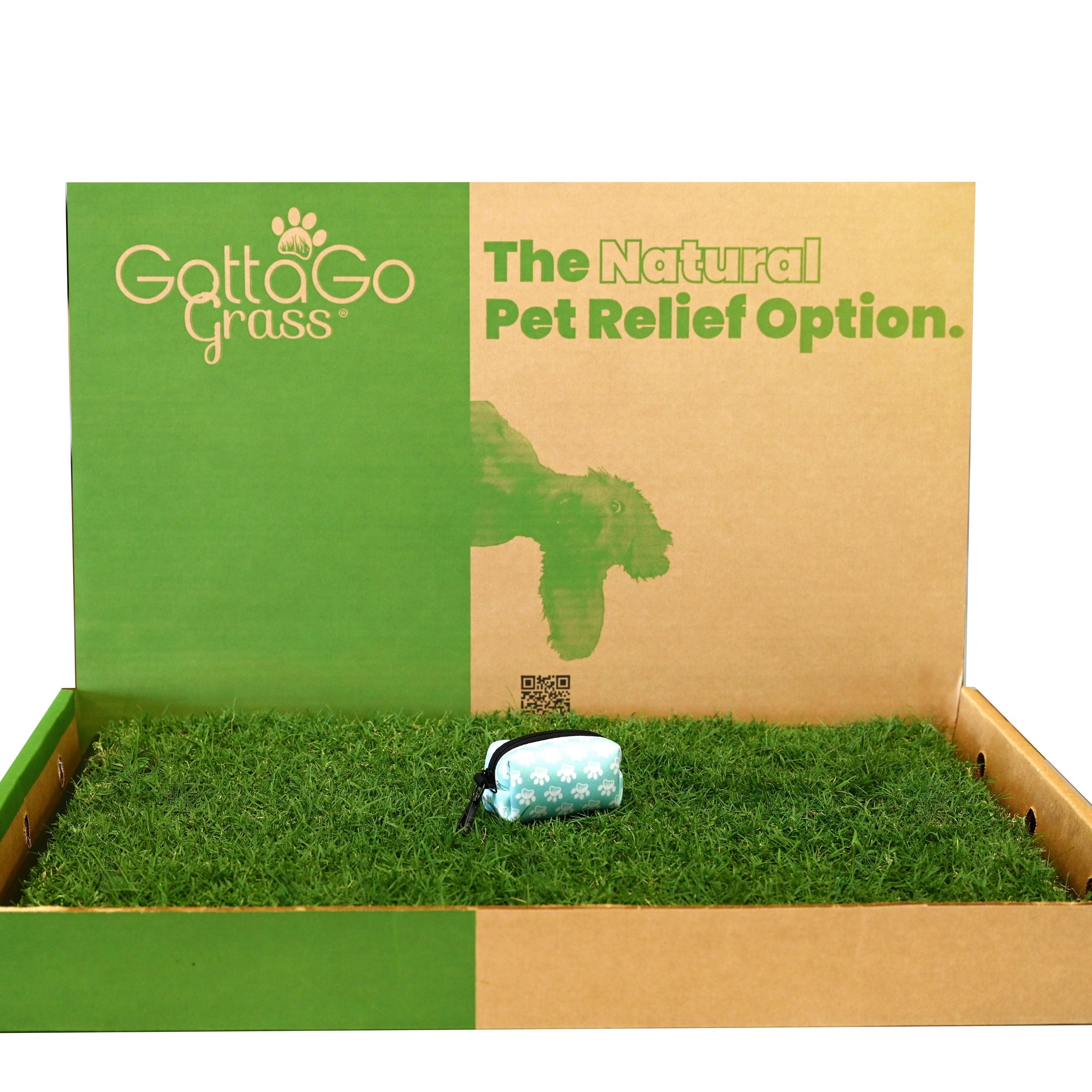 Gotta Go Grass Refill 2pk + Waste Bag Dispenser